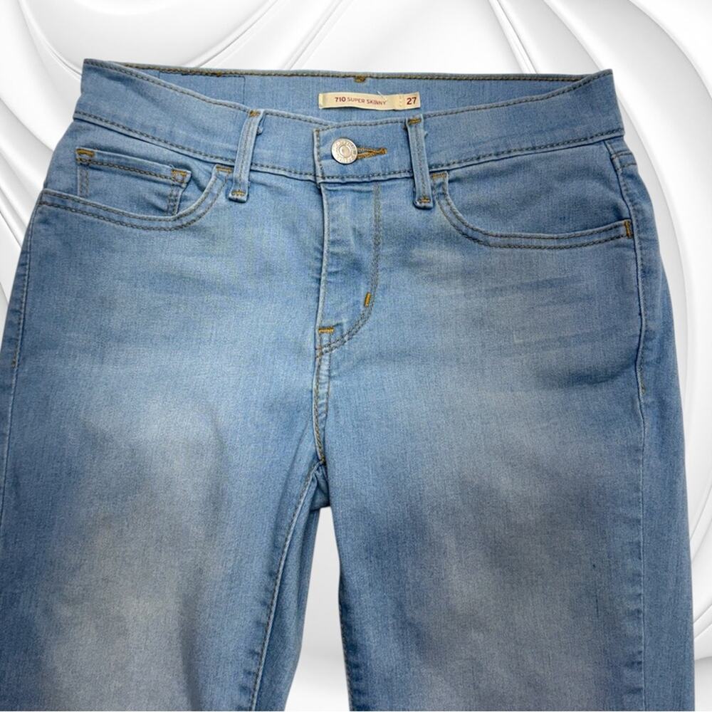 LEVI’S 710 SUPER SKINNY 27 Blue Jeans
